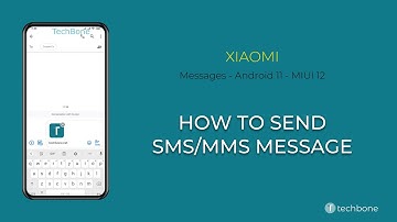 How to Send SMS/MMS message - Xiaomi [Android 11 - MIUI 12]