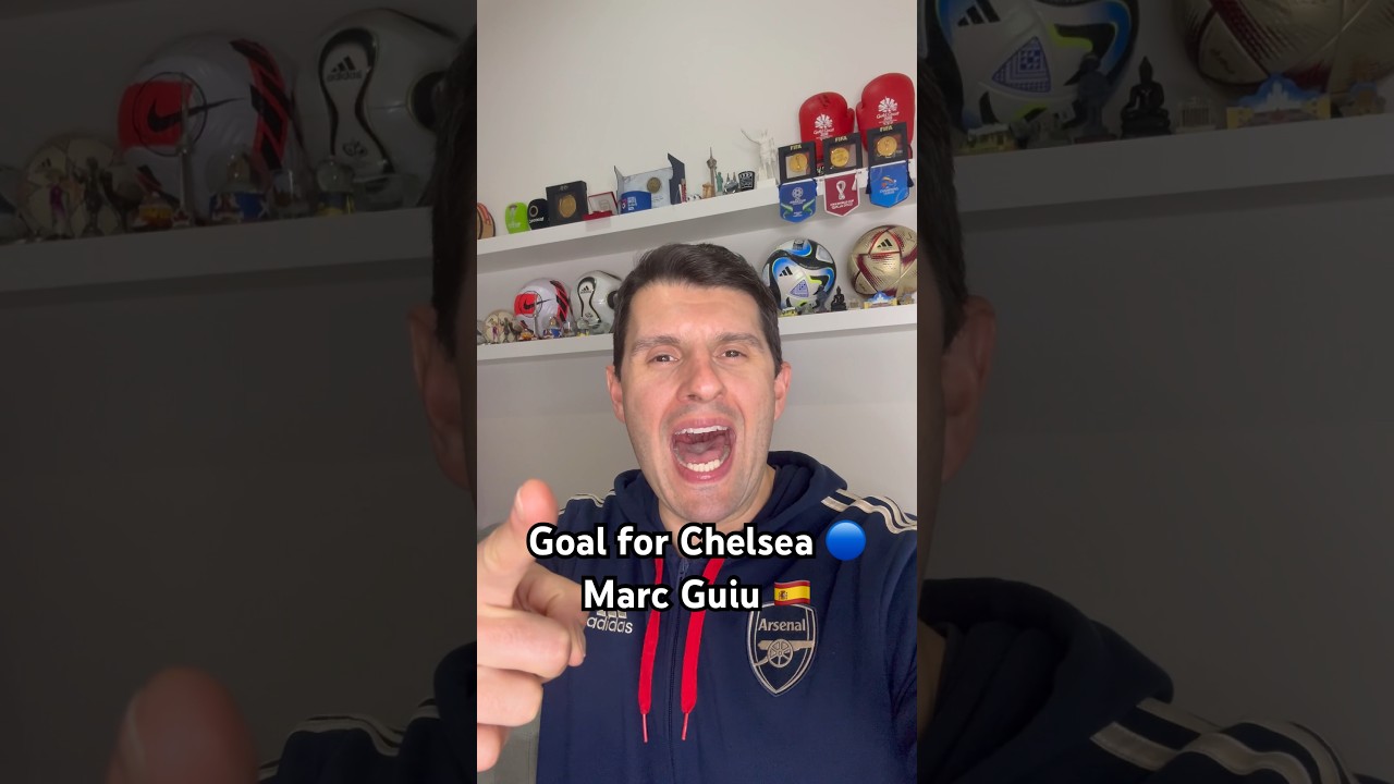 Goal for Chelsea 🔵Marc Guiu 🇪🇸