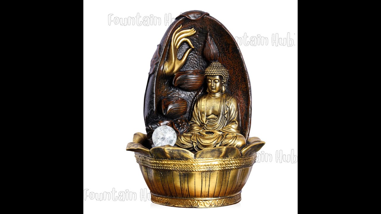 Fountain Hub Table Top Water Fountain 18 Inch Height