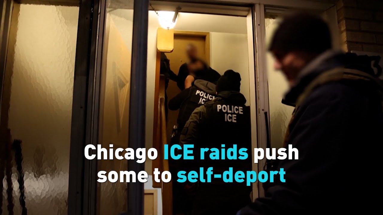 Chicago ICE raids push some to self-deport