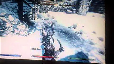 TES V : Skyrim Fort Dunstad assault