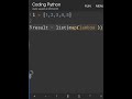 cube formula in python 😳🤯  lambda function #lambdafunction #coding #learnpython #pythonminiproject