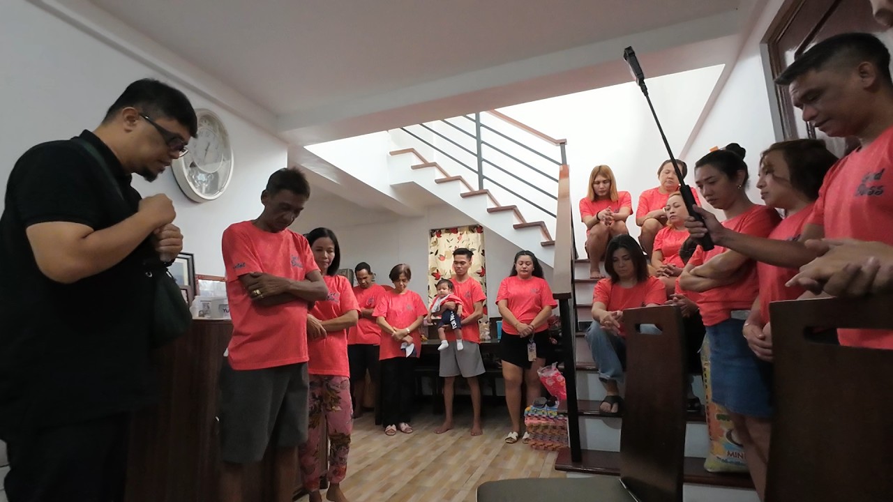 INVITED FOR HOUSE BLESSING SA MALOLOS BULACAN WITH PTR EDWIN FRANCISCO AND PTR HAROLD DACPANO