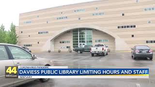 Daviess County Public Library Reduces Staff, Operating Hours