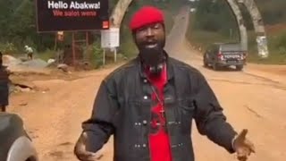 Nigerian🇳🇬 Actor Sylvester Madu in Abakwa, Bamenda, Northwest Region of CMR