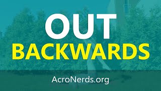 Out Backwards - AcroYoga