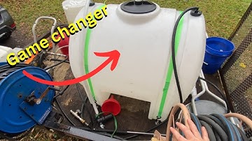 Why Use a Buffer Tank For Pressure Washing?