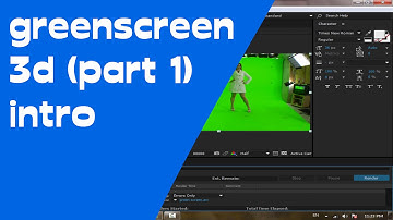 green screen | 3d match move | tutorial for beginners | 3ds max | after effects | part 01 |