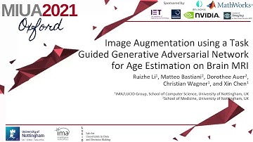 MIUA2021: Image Augmentation Using a Task Guided Generative Adversarial Network for Age Estimation