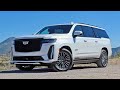 2023 Cadillac Escalade   Ultra Luxury Big Vild SUV,  The New Balance of Power,  Walkaround.