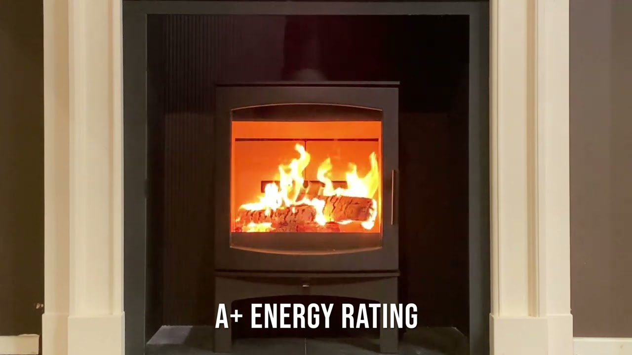 Tinderbox Tall wood burning stove, 5kW ECODesign 2022, Smoke Control