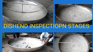 Dish end inspection | Torispherical dishend |