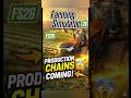 Production Chains Are Coming In Fs 26 || Fs 26 Me Production Chains Aa Rahe he || Giants Software