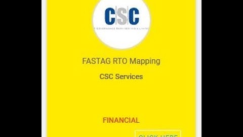 FASTAG RTO Mapping on Digital Deva Portal.......see vedio.......