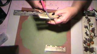 How to Make a Scrapbook Layout for Thanksgiving