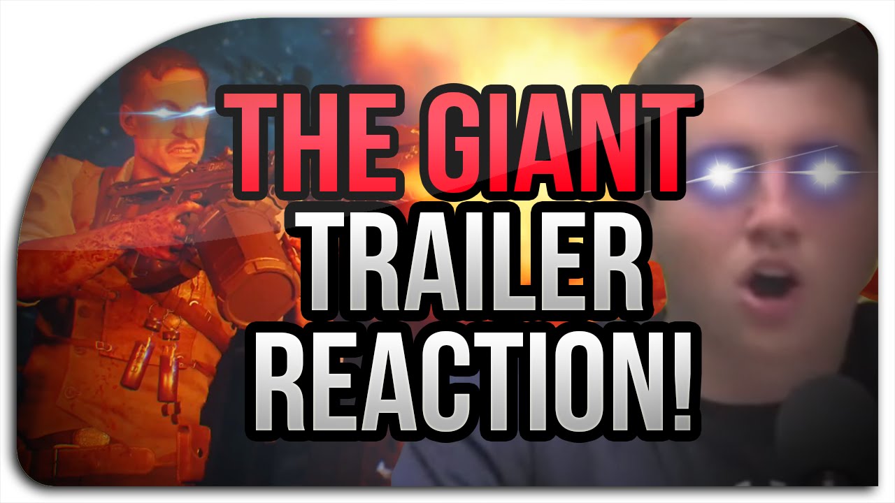 The Giant Trailer Reaction - Black Ops 3 Zombies Reaction of The Giant Gameplay Trailer