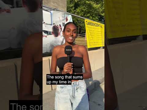 What song sums up your Welcome Week?