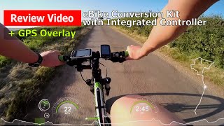 eBike Conversion Kit Review + GPS (350w Yose Power)  is it fast enough?