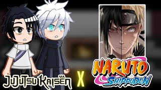Jujutsu sorcerers react to 🍜Naruto🦊 |JJK × Naruto shippuden| - Gacha react