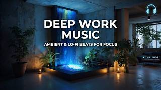 Deep Work Music | Warm Light Workspace Ambient For Intense Productivity