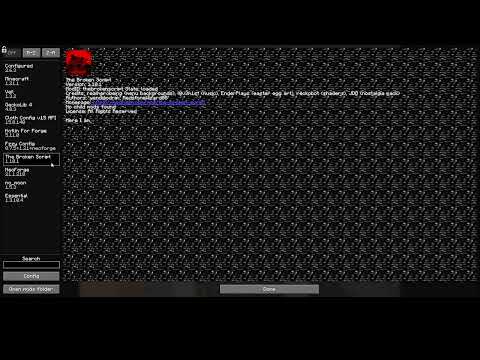 Minecraft The Broken Script how to remove black borders
