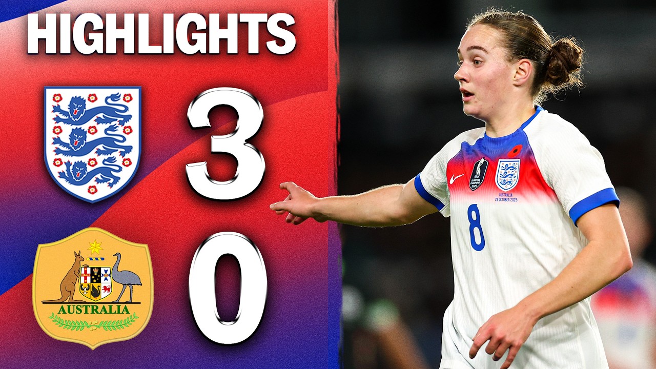 Люсия Кендалл блистает в дебютном матче | Англия 3:0 Австралия | Серия Homecoming | Лучшие моменты