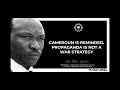 Lets listen to dr cho ayaba as he debunk cameroun false propaganda strategy