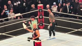 CM Punk appears after Raw went off the Air! Gives away prizes with Cody and Jey! WWE Raw 2/19/24