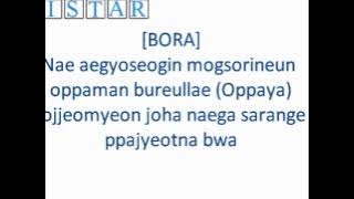 SISTAR - Loving U Lyrics [Rom English]