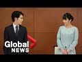 Japan’s Princess Mako gives up royal title to marry "irreplaceable" college sweetheart