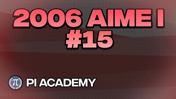 2006 AIME I Problem #15