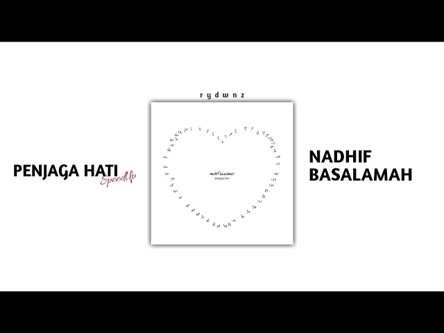 Penjaga Hati (SpeedUp) - Nadhif Basalamah class=