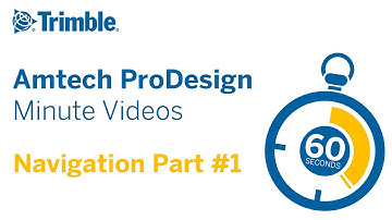 ProDesign Minute Videos: Navigation Part #1