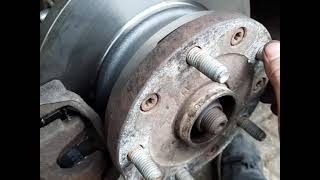 Ford Transit Mk7 Rear Brake Disc and Pads Changed Start To Finish