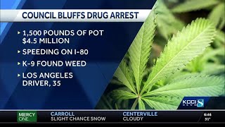 Officers find $4.5M in marijuana in I-80 bust