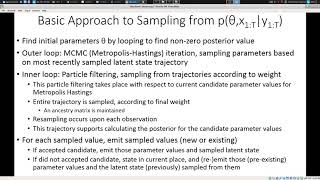 Applying Particle MCMC with Dynamic Models Basic