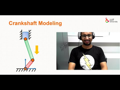 Tutorial 02: Crankshaft Modeling | Simscape Multibody | Matlab | MSD | LUT University | Finland