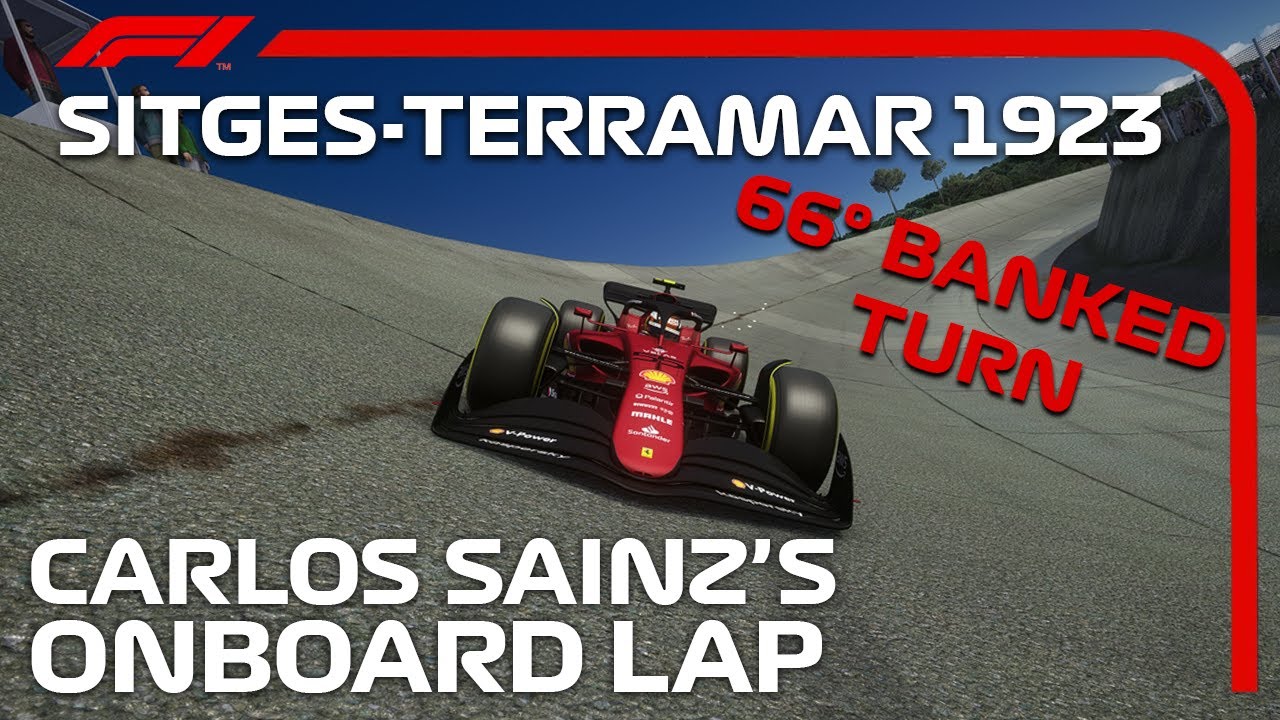 F1 Sitges-Terramar (1923) | Carlos Sainz Onboard | Assetto Corsa