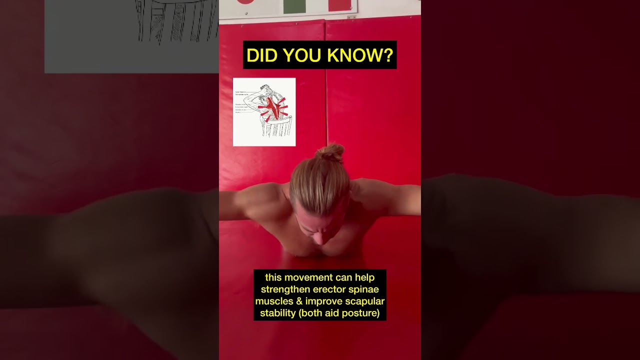 Exercises to improve posture are 🔑!! 