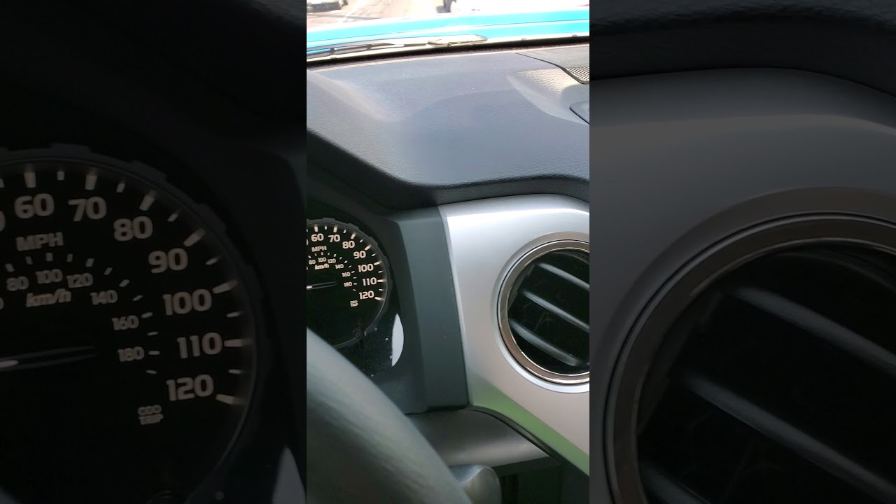 2019 Toyota tundra trd pro dash rattling popping noise - YouTube