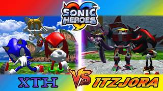 We Tried Sonic Heroes Multiplayer and This Happened... XTH vs. @Itzjora23 Multiplayer #gaming #sonic
