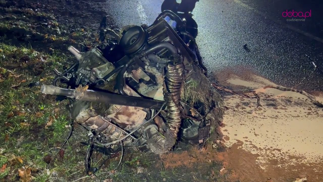 Wypadek na skrzyżowaniu ulic