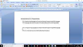 Lect1 C++ Introduction