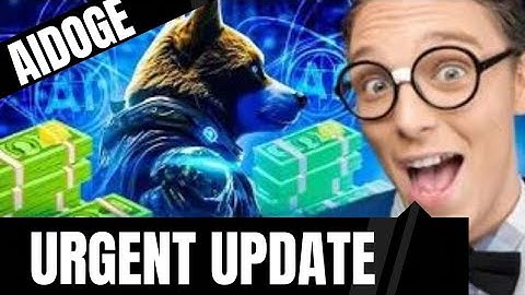 IS THERE STILL HOPE FOR AIDOGE ($AI) INVESTORS: THIS IS URGENT