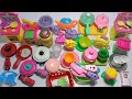 4 minutes satisfying with unboxing hello kitty Kitchen set _ASMR VIDEO _ unboxing kitchen set
