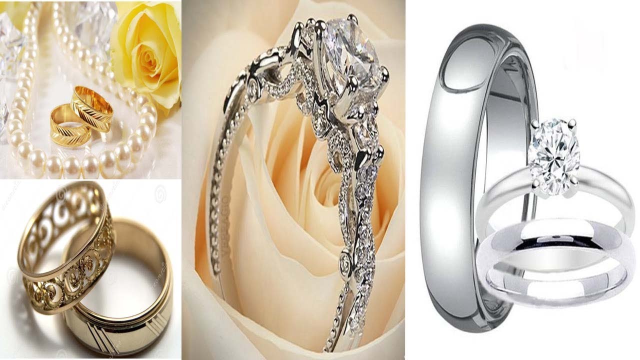  Latest  Couples Engagement  Wedding  Ring  New  Designs  