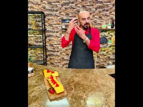 و عملنا قلب جوه الكيكه علشان اقرب طريق لقلب جوزك معدته