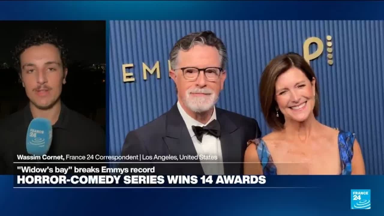 Horror-comedy ‘Widow’s Bay’ breaks Emmys record with 14 wins • FRANCE 24 English