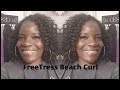 FreeTress Beach Curl|2 Packs|Simple & Easy|Tutorial/101 Chocolate1mmp