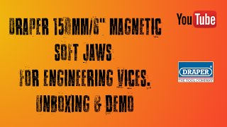 Draper 14180 150mm Magnetic Soft Jaws, unboxing & demo. screenshot 2